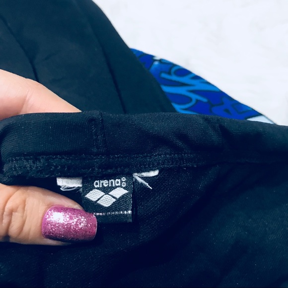 Arena blue swim jammer competition shorts - Picture 5 of 5